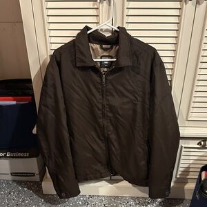 GAP Men's Dark Brown zip up jacket